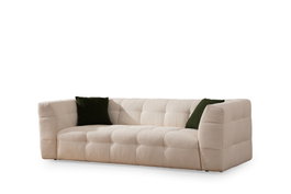 Atelier Del Sofa Cady - Sofá de 3 plazas Beige